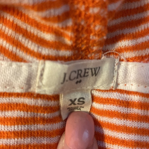 J. Crew Small Striped Sweatshirt / Hoodie - Picture 3 of 4